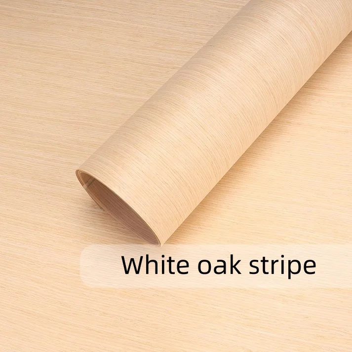 L:2.5Meters Width:58cm T:0.2mm Veneers For Wooden Doors Wood Veneer White Oak And Black Walnut Veneer Furniture