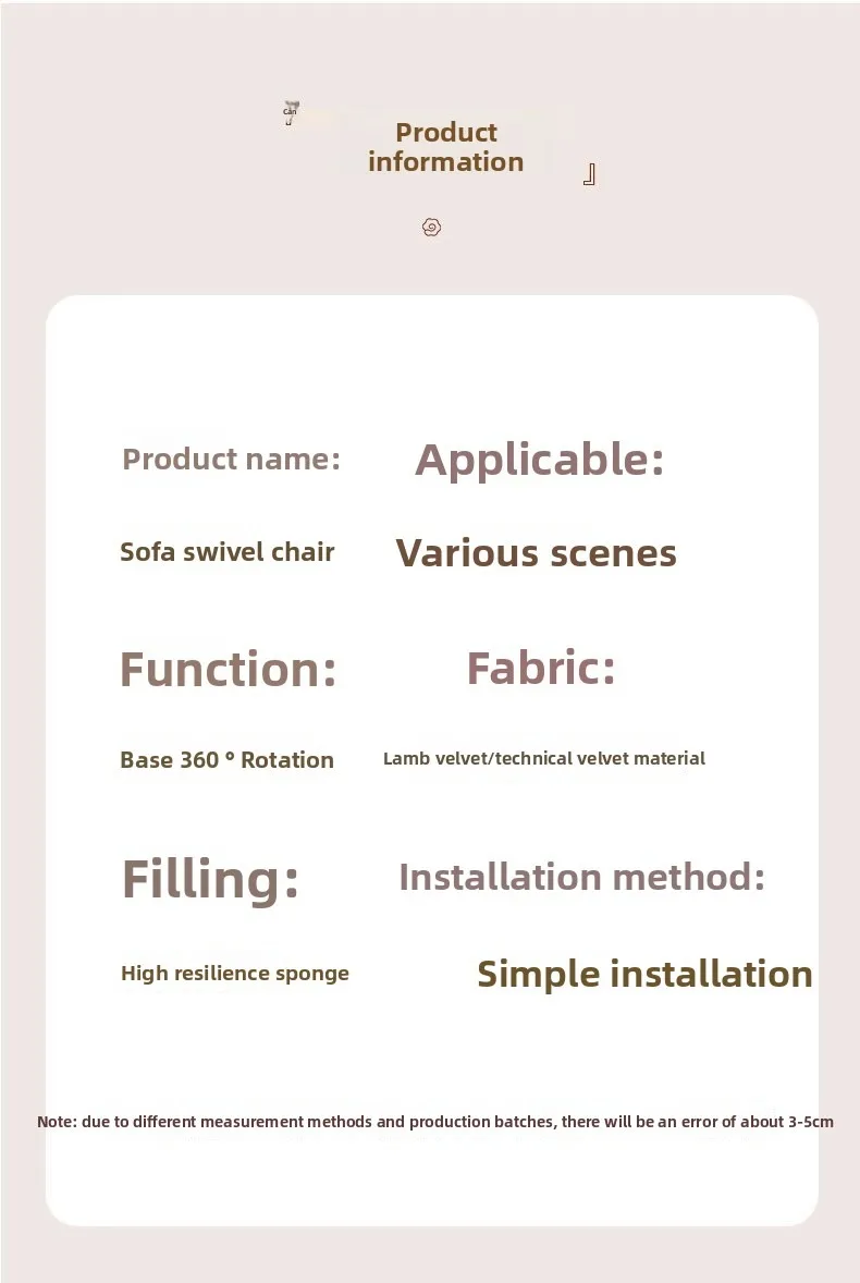 Flowers, Petals, Lazy, Sofa, Balcony, Cream Wind, Bedroom, Balcony, Sofa Chair 360 Degree Rotation, Chair Living Room Recliner