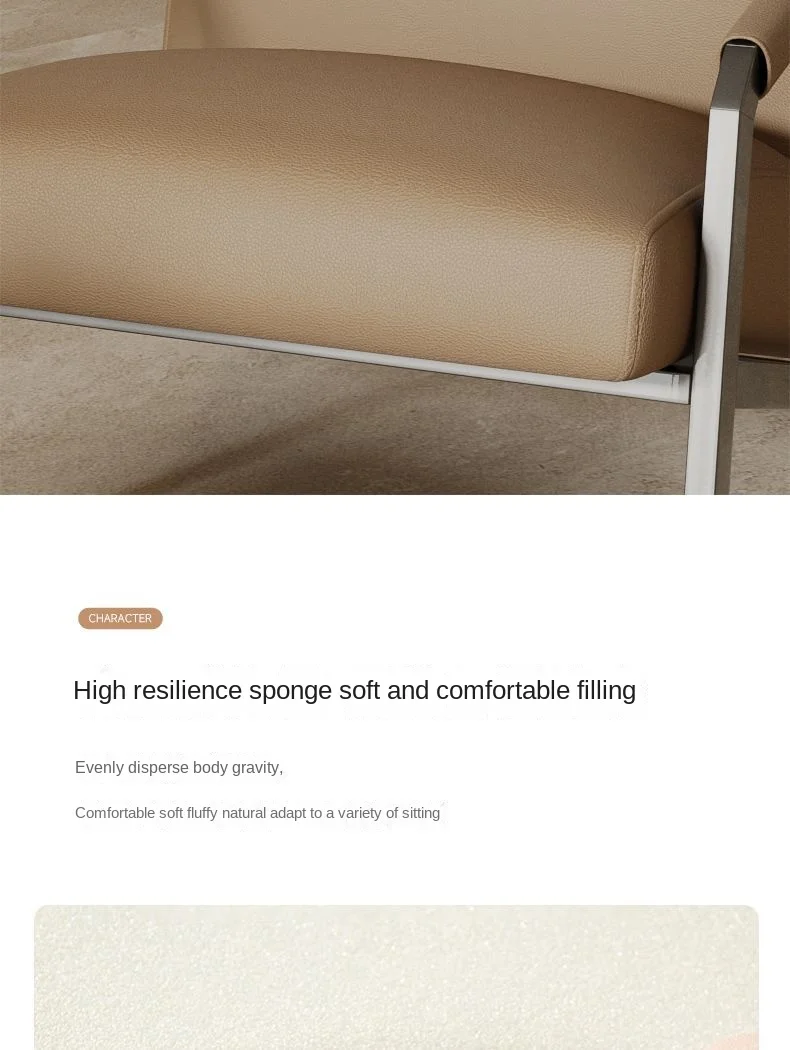 MOMO Scandinavian Single Lazy Sofa Balcony Living Room Bedroom Leisure Luxury Cream Style Italian Latest Models Chaise Longue