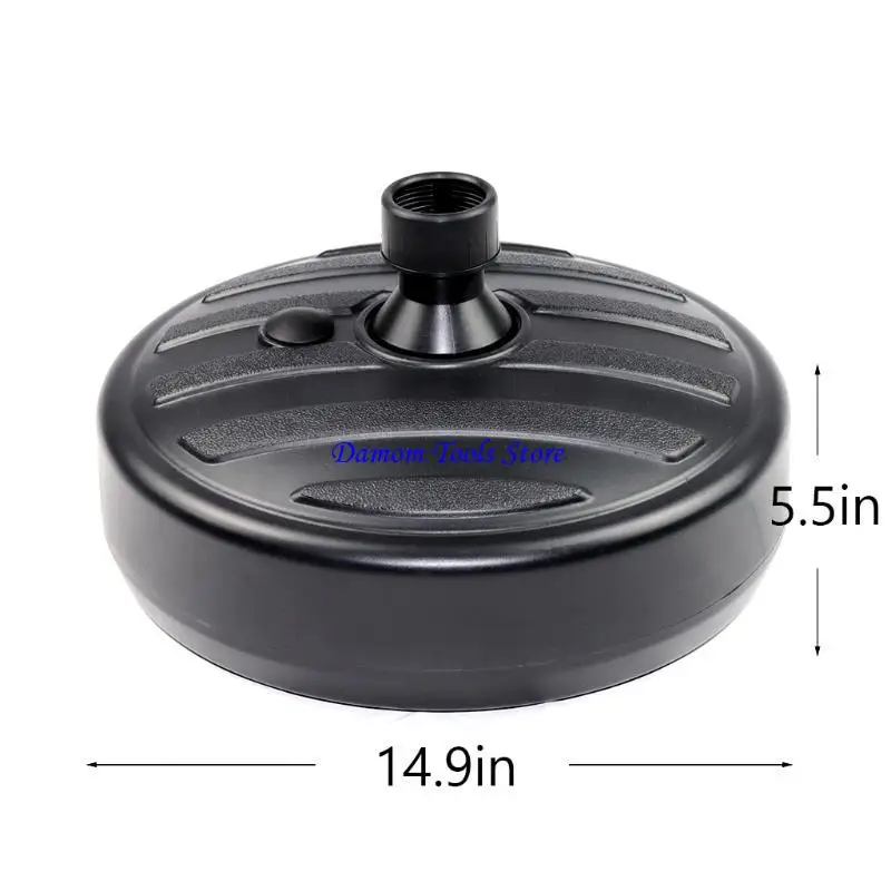 57BE Umbrella Base Water Filled Stand Market Patio Outdoor Heavy Duty Umbrella Holder Suitable For Terrace Garden Outdoor