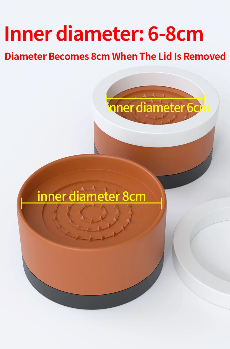 Stackable Furniture Heightening Foot Pads: Table Foot Pads, Tea Table & Cabinet Base Risers, Bed Leg Heightening Pads