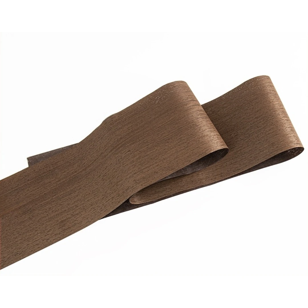 20x250cm Natural Wenge Straight Grain Wood Veneer for Furniture Making, Interior Design & Decorative Surface Projects