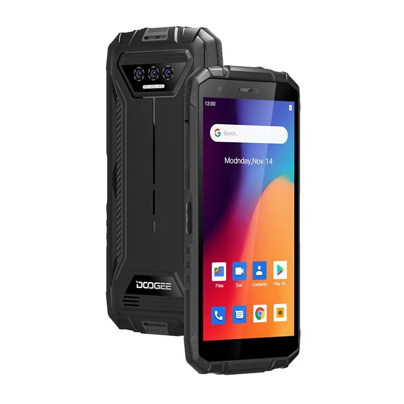DOOGEE S41 Plus 5.5 Inch IP69K Rugged Android Smartphone Shockproof Water Resistant 13MP Rear Camera Big Battery LTE GSM