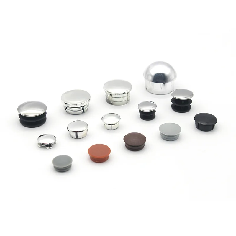 Stainless Steel Round Pipe Tube End Cap Furniture Leg Plug Blanking End Cap Bung For Home Daily Tool Furniture Accessories