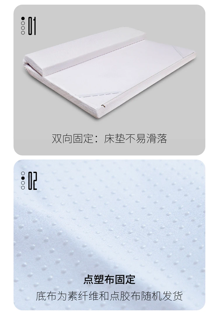 100% Natural Latex Mattresses Tatami Mat Foldable Slow Rebound Home Single Double Mattress King Queen Twin Full Size