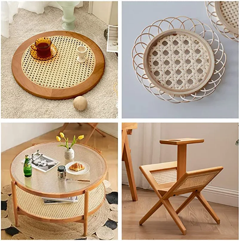 30 Size  Rattan Woven Belt, Furniture Repair Material For Furniture, Chairs, Cabinets, DIY Woven Open Mesh Canes