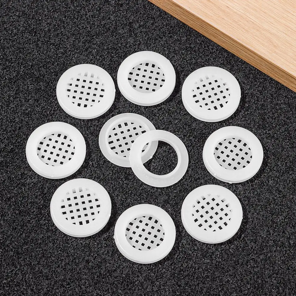 10/20Pcs Wardrobe Cabinet Air Vent Decorative Cover Furniture Cupboard Shoe Cabinet Ventilation Mesh Hole Plug