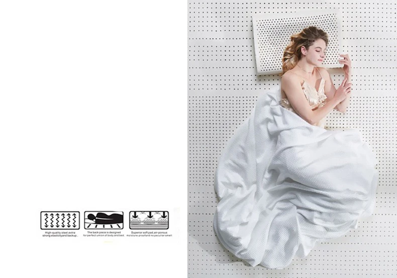 100% Natural Latex Liquid Mattress Thailand Tatami Slow Rebound Mattresses Press Mode Mattress With Cover Customizable Size