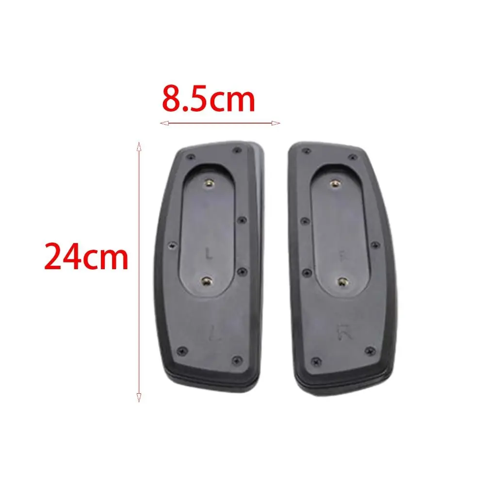 Replacement Armrest Arm Pads with Mounting Hole Easy Installation Water Resistant Desk Chair Arm Pads Gaming Chair Parts