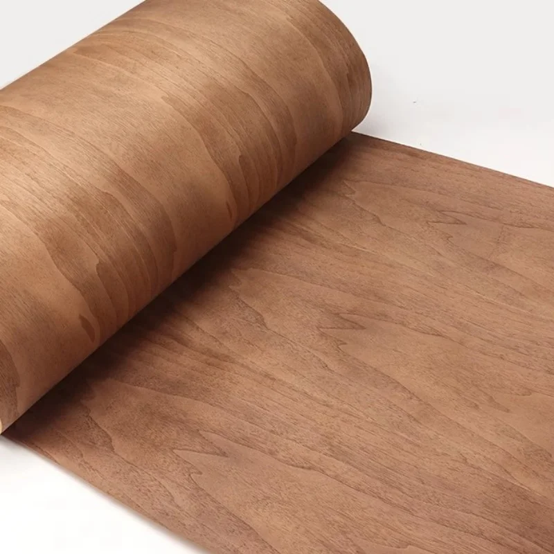 Black Walnut Natural Wood Veneer For Wine Cabinet And Home Decoration 58x250cm T0.25mm