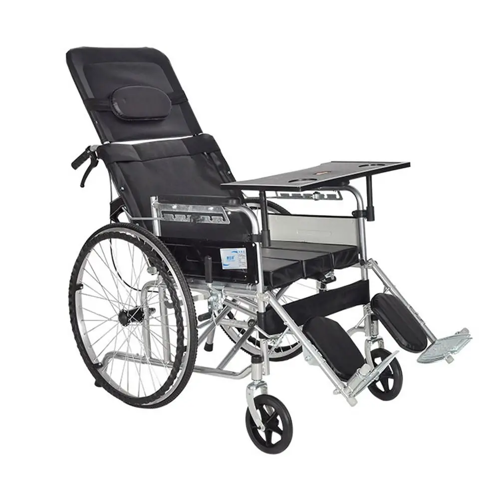 Lightweight Wheelchair Tray Table Detachable Waterproof Cup Holder Easy To Install Wheelchair Desk Lap Board
