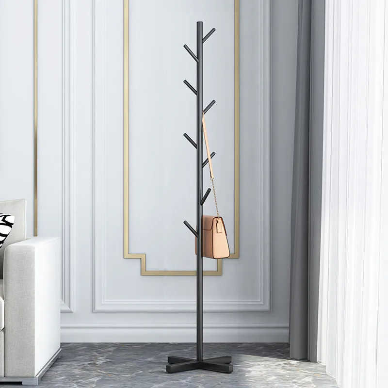 Marble household floor-standing clothes rack for bedroom, simple clothes rack, popular coat rack, clothing hanger, storage rack