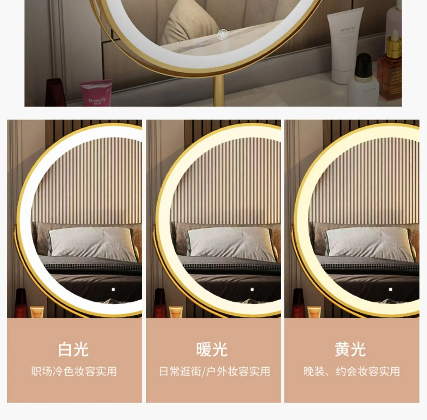 Pink White Vanity Table Women Luxury Nail European Big Stool Study Dressing Table Organizer Mesa De Maquillaje Home Furniture