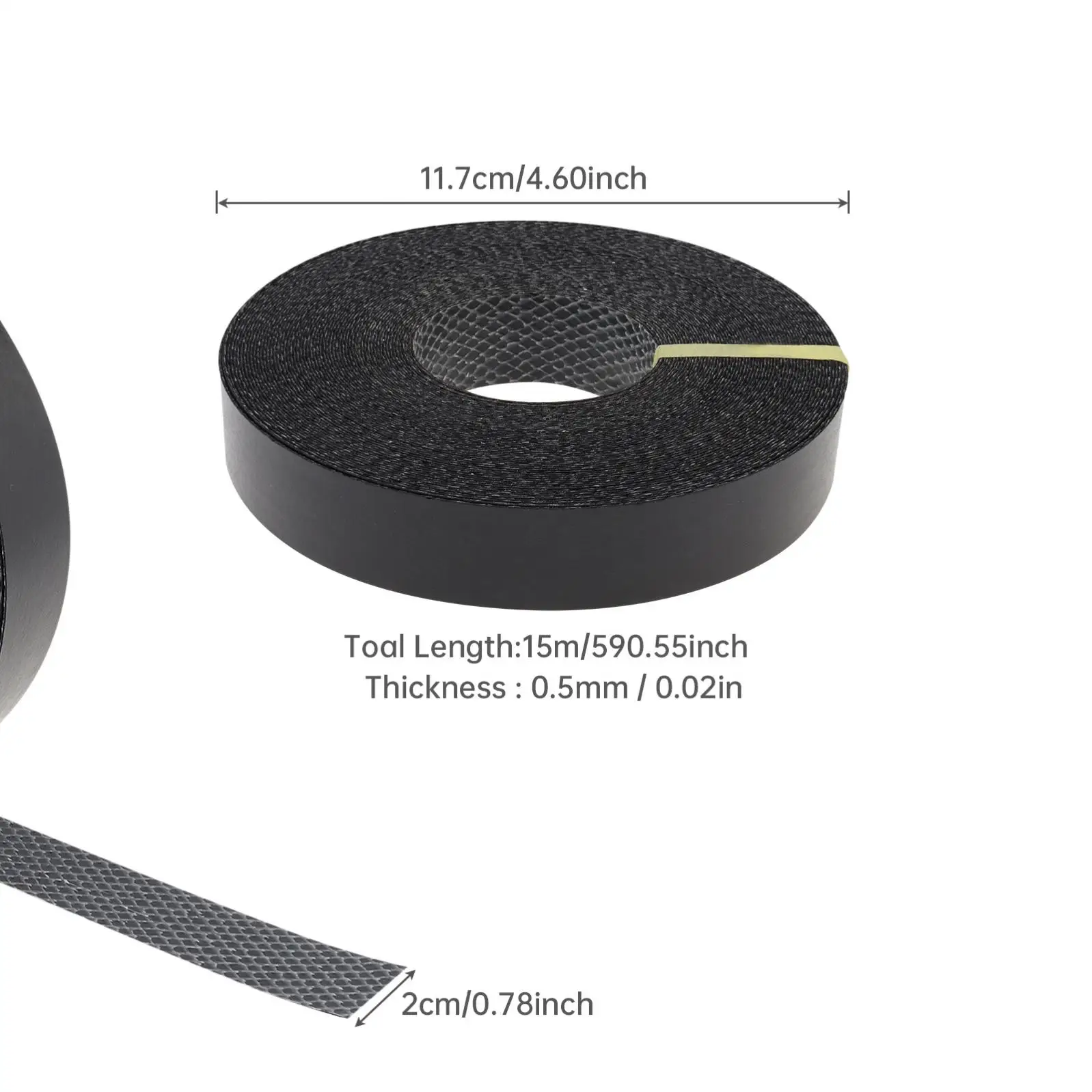 15M Adhesive Melamine Edge Strip Banding Adhesive Furniture Cabinet Wood Surface Table Edging Tape Tools,Pre-glued Veneer Edging