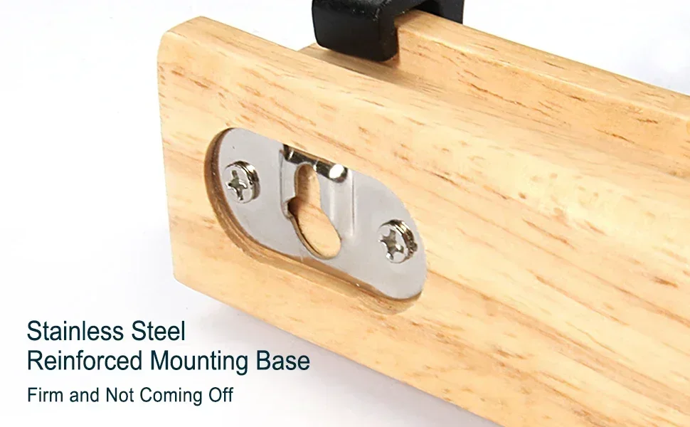 Nordic Wall Mounted Aluminum Metal Hanger Hanger Removable 5 Hooks for Towels, Hats, Bathrobes and Wooden Hangers