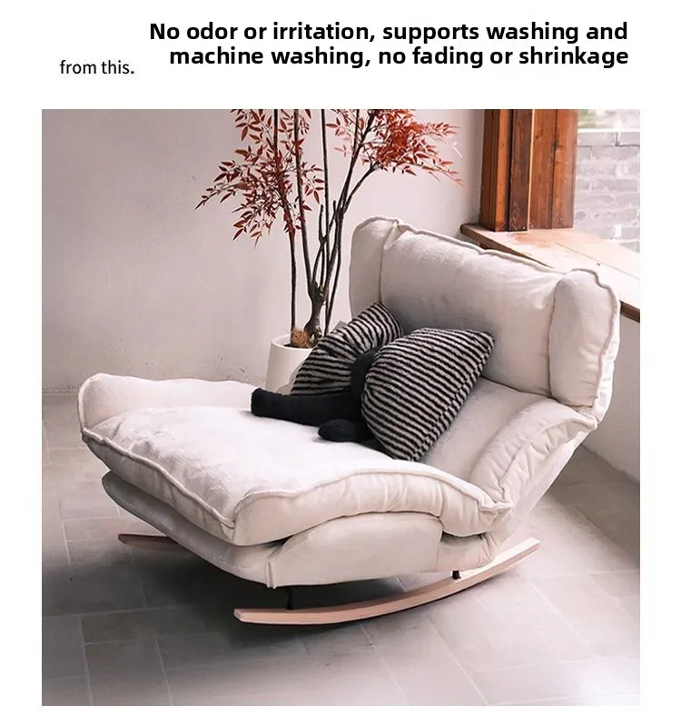 Lazy, Outdoor, Sofa, Adjustable, Rocking Chair, Balcony, Leisure, Recliner, Bedroom, Single, Backrest, Chair