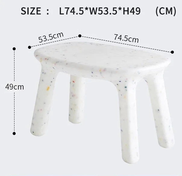 Modern Kids Pe Plastic Chair for Various Indoor Outdoor Applications Living Room Kindergarten Dining Kitchen School Bedroom