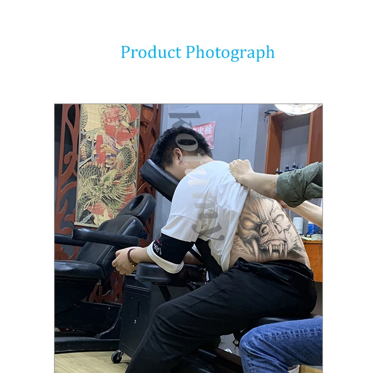 Foldable Massage Tattoo Chair Portable Leather Pad Massage Chair Fashion Salon Beauty Furniture