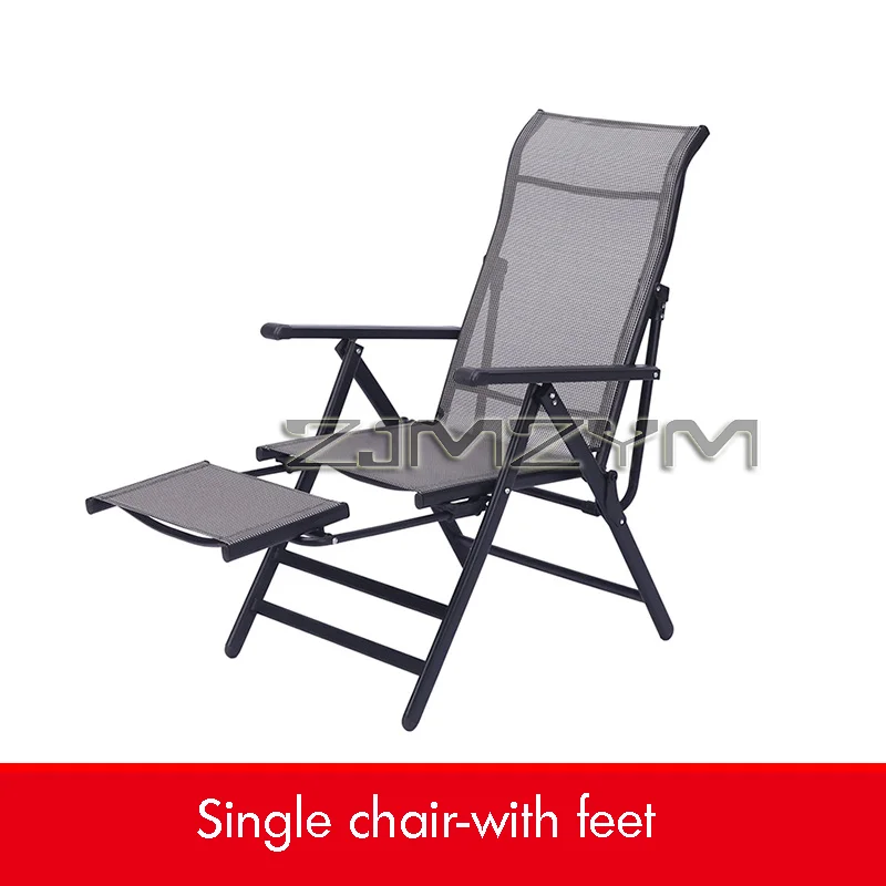 Portable Folding Beach Chair Outdoor Garden Camp Recliner Furniture for Courtyard Open Air,Telescopic Pedal Stools,Pedal stool