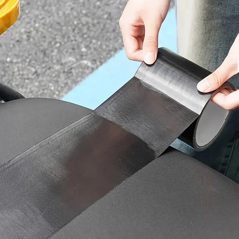 Black Tape Leather Repair Furniture Sofa Table Chair Pipeline Car Cushion Car Leather Chair Sofa Repair Tape