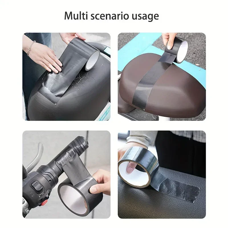 Black Tape Leather Repair Furniture Sofa Table Chair Pipeline Car Cushion Car Leather Chair Sofa Repair Tape