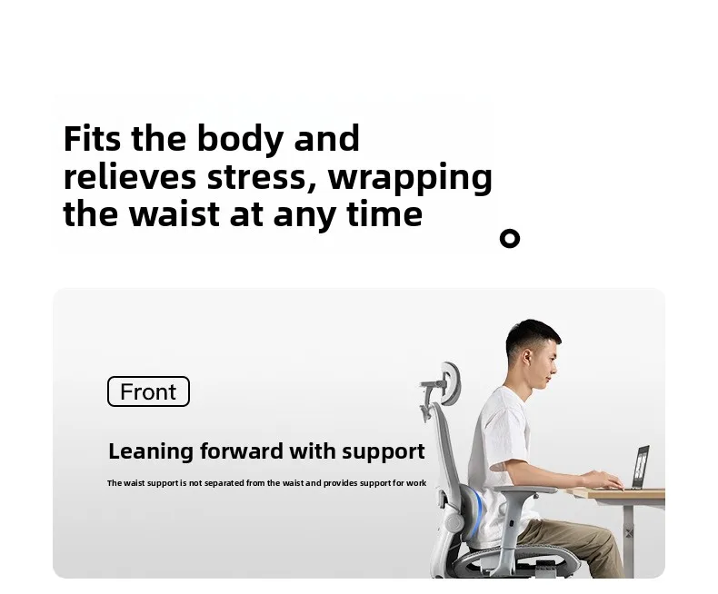 UVR Mesh Office Chair Home Ergonomic Design Backrest Armrest Stool Home Games Athletic Chair Reclining Boss Chair Furniture