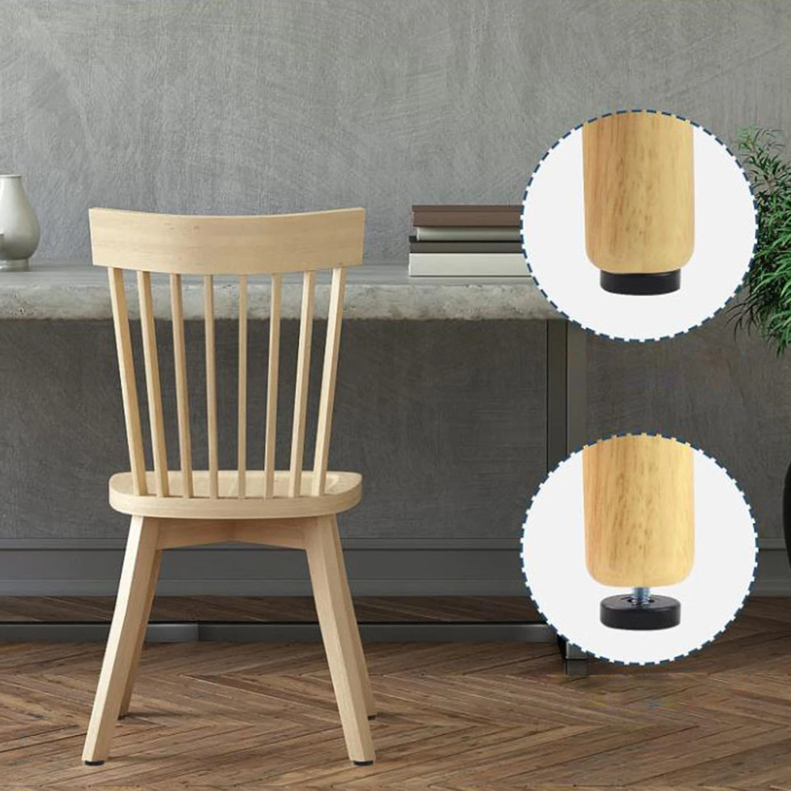 24/16/12/8pcs T-Shaped Furniture Leveler Heavy Duty Threaded Levelers Furniture Legs for Table Chair Cabinet Accessories