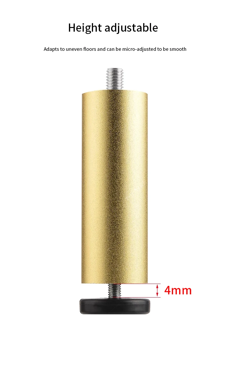 furniture height adjustment foot cabinet support feet M8 M6 M10 leveling sofa feet table feet fridge legs for washing machine