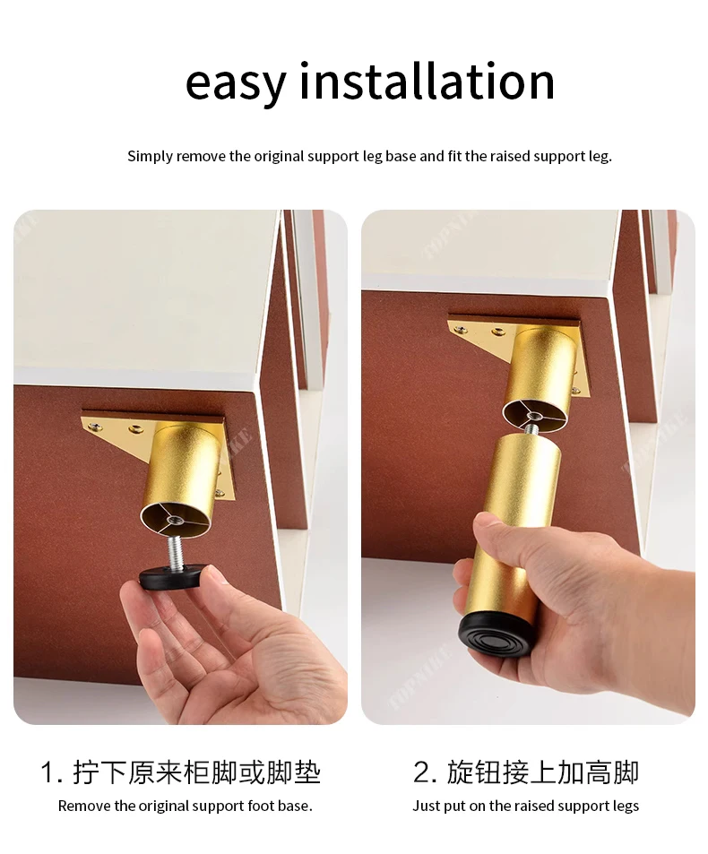 furniture height adjustment foot cabinet support feet M8 M6 M10 leveling sofa feet table feet fridge legs for washing machine