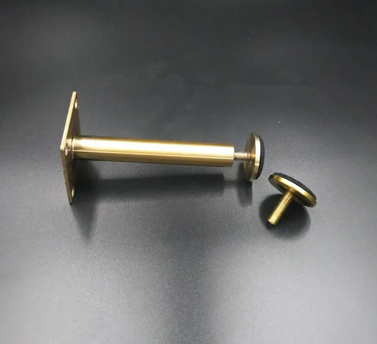 Stainless Steel Columniform Gold Sofa Leg Adjustable Furniture Foot Hardware Silver Color Metal Support Cabinet Feet 21cm/30cm