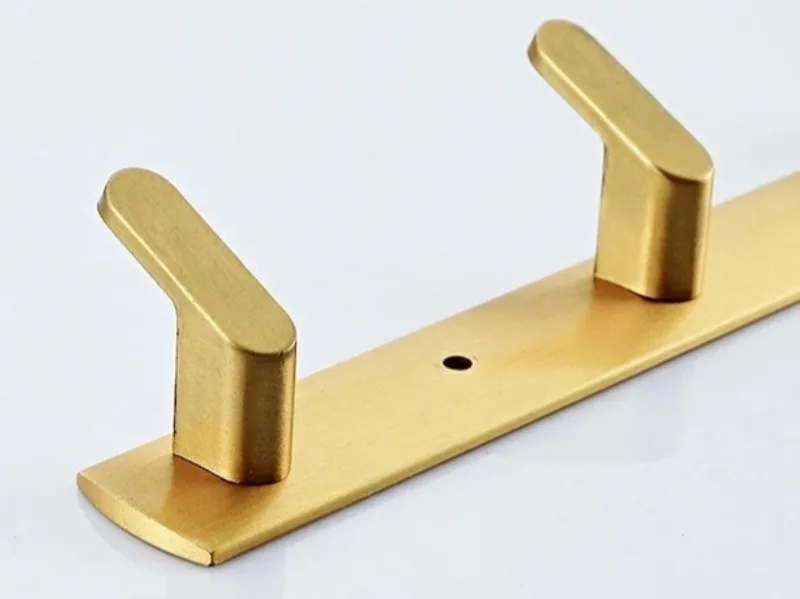 Entrance Coat Racks Hooks Aluminum Clothes Door Back Coat Racks Wall Mounted Hanging Hook Clothing Living Room Home Furniture