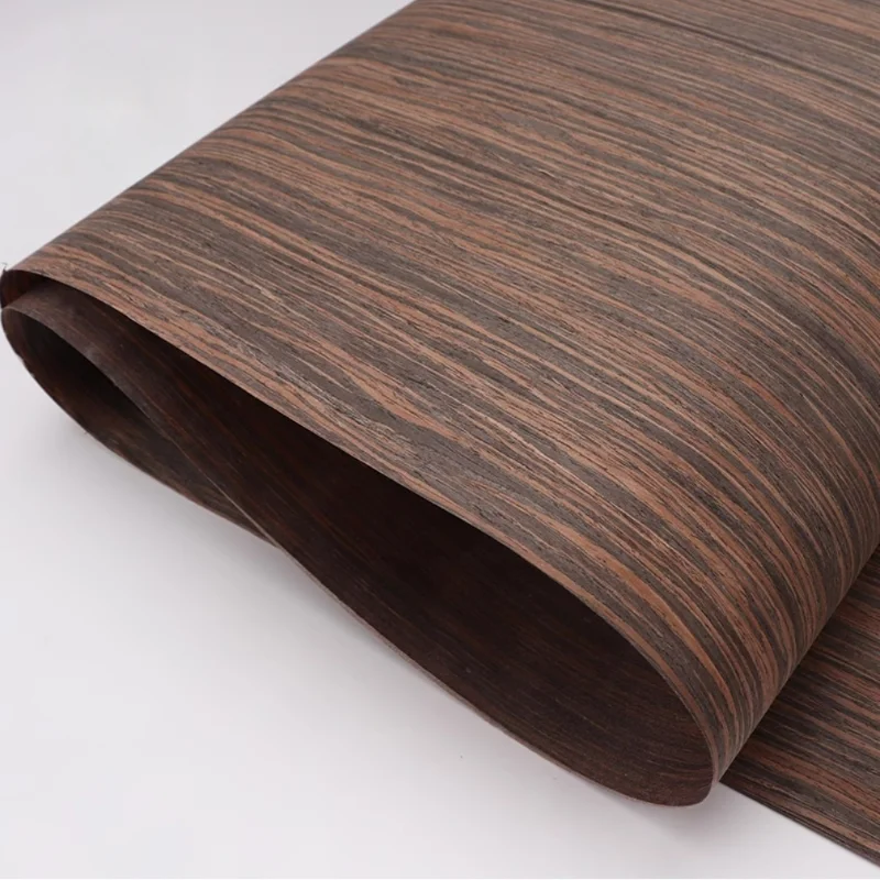 Black Walnut Veneer Technology Oak Ebony Wood Veneer Violin Furniture Veneer Sheets L: 2.5meters X 58cm T: 0.2mm Wood Veneer Pan