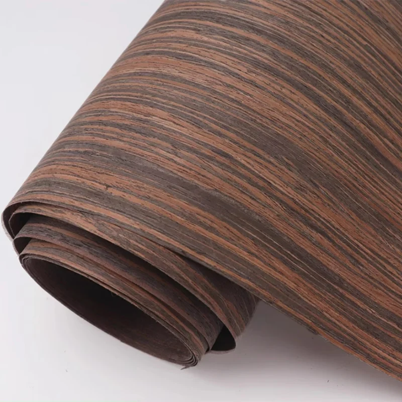 Black Walnut Veneer Technology Oak Ebony Wood Veneer Violin Furniture Veneer Sheets L: 2.5meters X 58cm T: 0.2mm Wood Veneer Pan