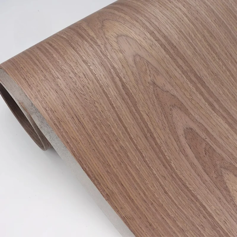 Black Walnut Veneer Technology Oak Ebony Wood Veneer Violin Furniture Veneer Sheets L: 2.5meters X 58cm T: 0.2mm Wood Veneer Pan