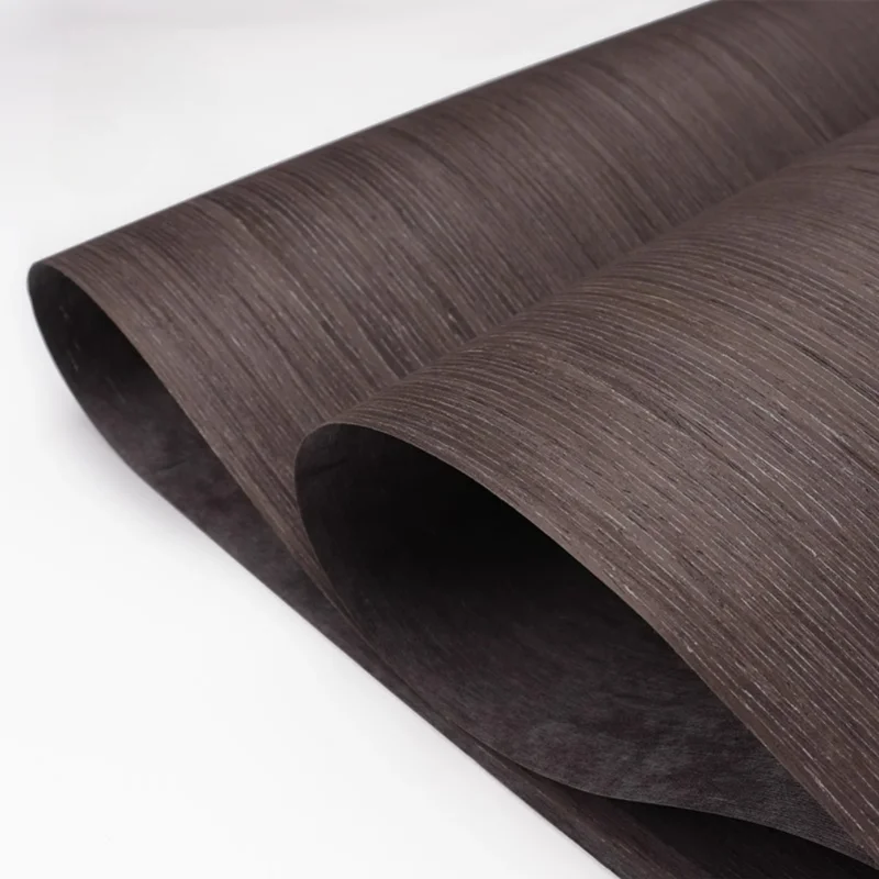 Black Walnut Veneer Technology Oak Ebony Wood Veneer Violin Furniture Veneer Sheets L: 2.5meters X 58cm T: 0.2mm Wood Veneer Pan