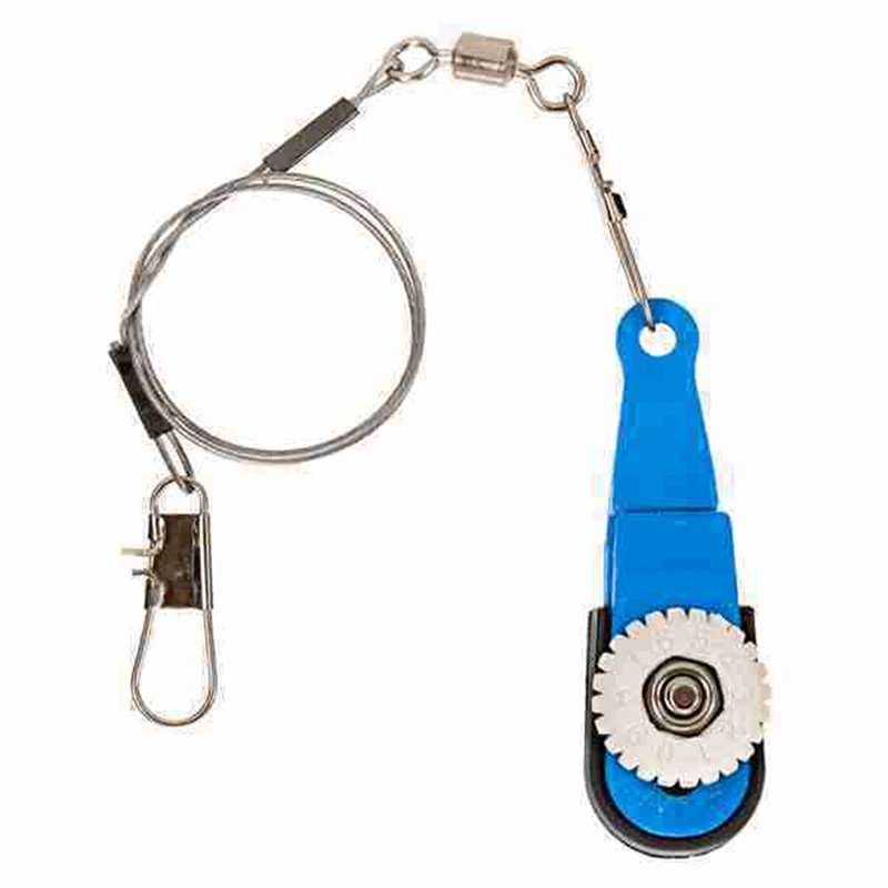 BAAU 4X Kayak Fishing Downrigger Outrigger Trolling Release Clip Adjustable Tension Release Clip 5.5 X 1.7 X 2.6Cm Blue