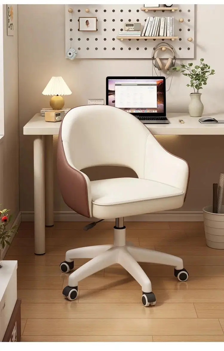 Modern Bedroom Makeup Chair Comfortable Office Manager Chair Sedentary Study Writing Chair Home Boss with Backrest