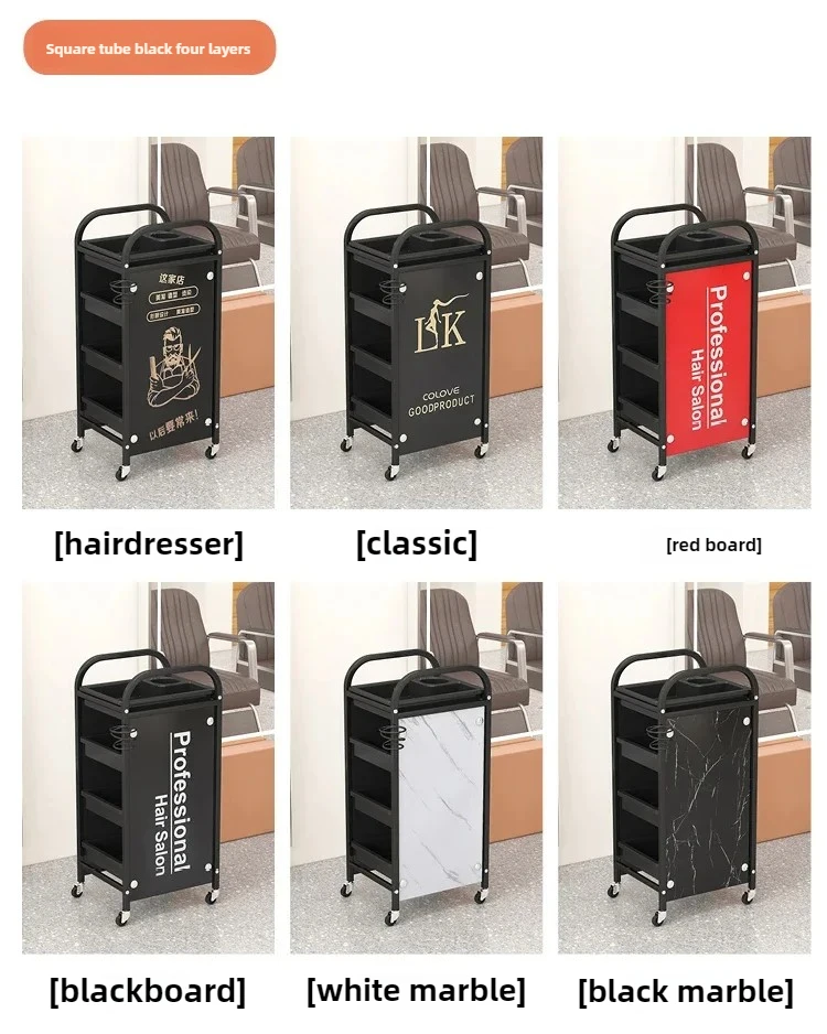 Hairdresser Tool Trolley Cart Rolling Barber Lash and Tattoo Cart for Spa and Salon Use Portable Salon Organizer
