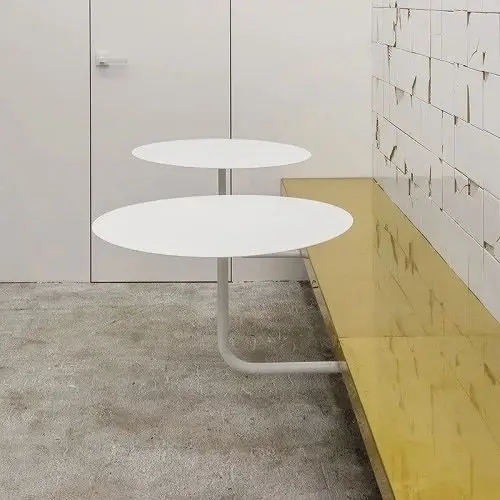Commercial Internet Celebrity Card Table Wall Hanging Iron Art Milk Tea Shop Coffee Table Baking Dessert Shop Small Round Table