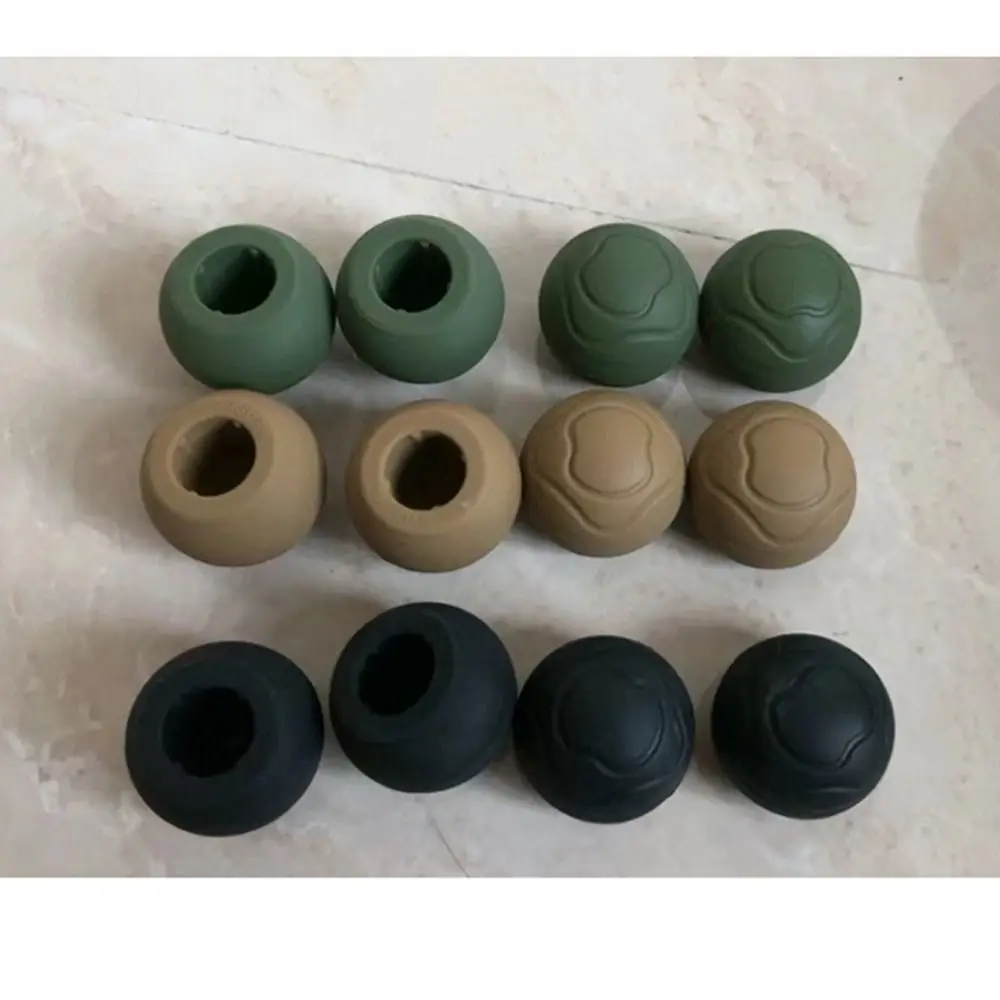 1/4Pcs Camping Chair Accessories Moon Chair Leg Covers Anti-slip Wear-resistant Ball Foot Covers Anti-sag Removable