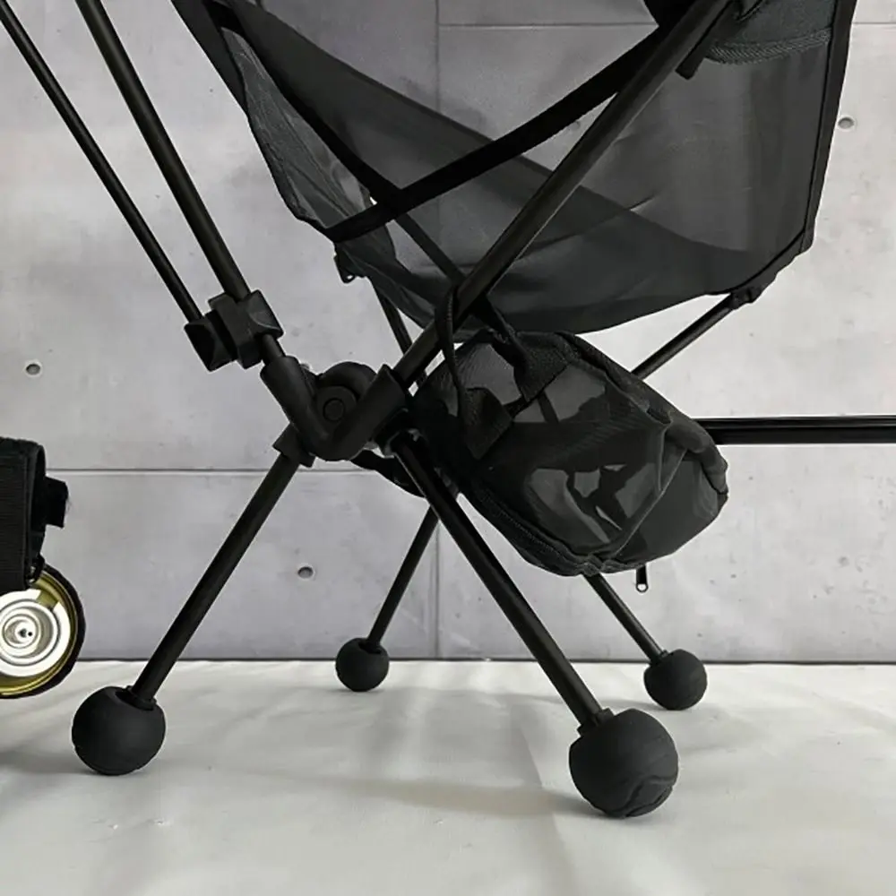 1/4Pcs Camping Chair Accessories Moon Chair Leg Covers Anti-slip Wear-resistant Ball Foot Covers Anti-sag Removable