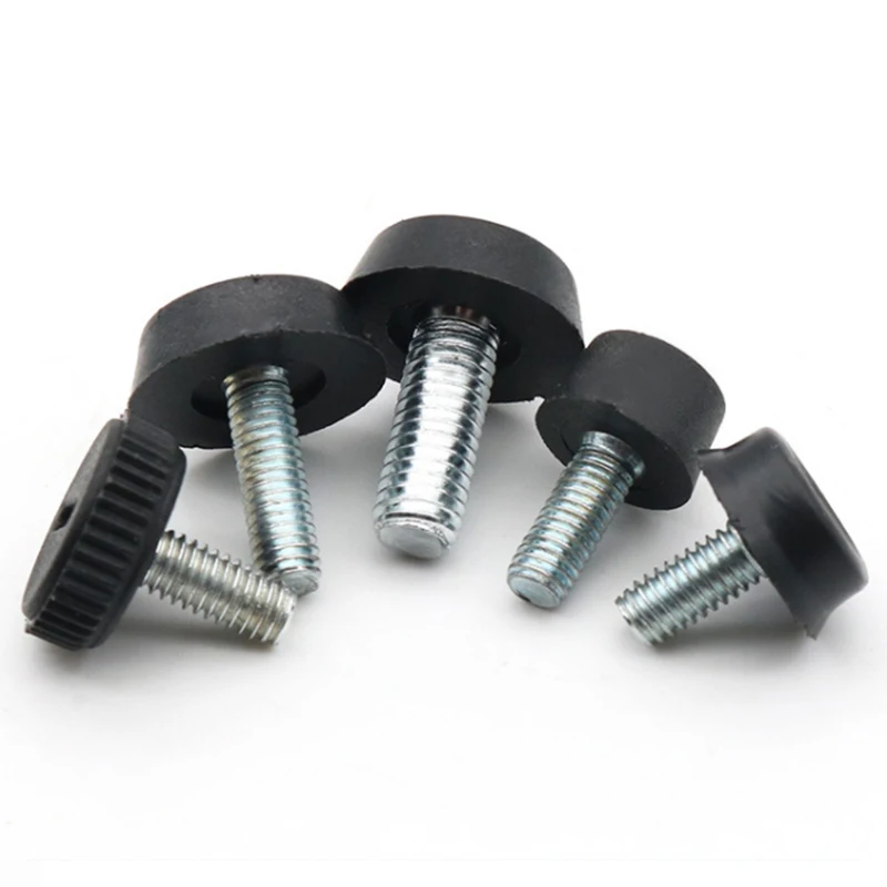 M6 M8 M10 Furniture Legs Anti-Slip Table Cabinet Leg Pads Adjustable Feet Floor Protector 5pcs