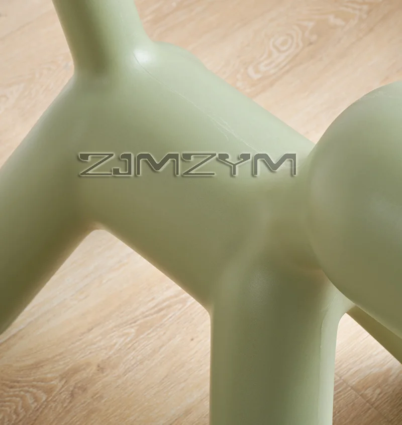 Cartoon Stools Plastic Footstool Removable Shoe Changing Stool Portable Interior Small Furniture for Home,Chairs Toy