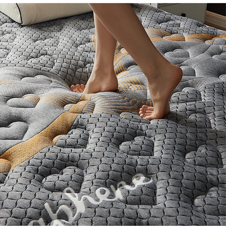Super Soft Latex Mattresses Sponge Slow Rebound Tatami Mat Family Bedspread Twin King Queen Full Size Student Dormitory Mattress
