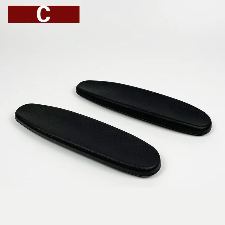 Office Chair Armrest Pad Elbow Chair Armrest Parts Pad Armrest Replacement Computer Office Chair Handle Pad Plastic Furniture