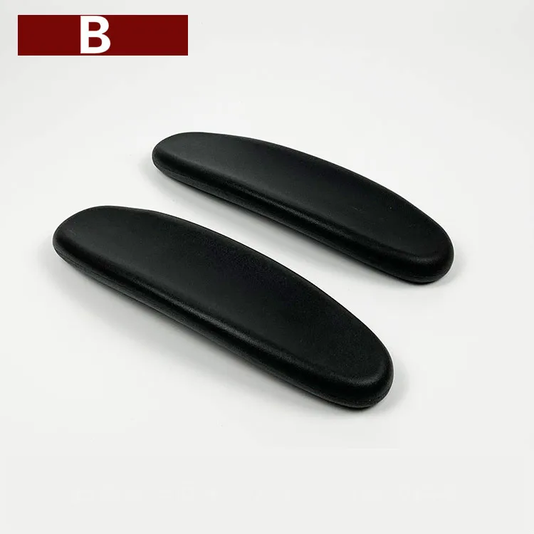 Office Chair Armrest Pad Elbow Chair Armrest Parts Pad Armrest Replacement Computer Office Chair Handle Pad Plastic Furniture