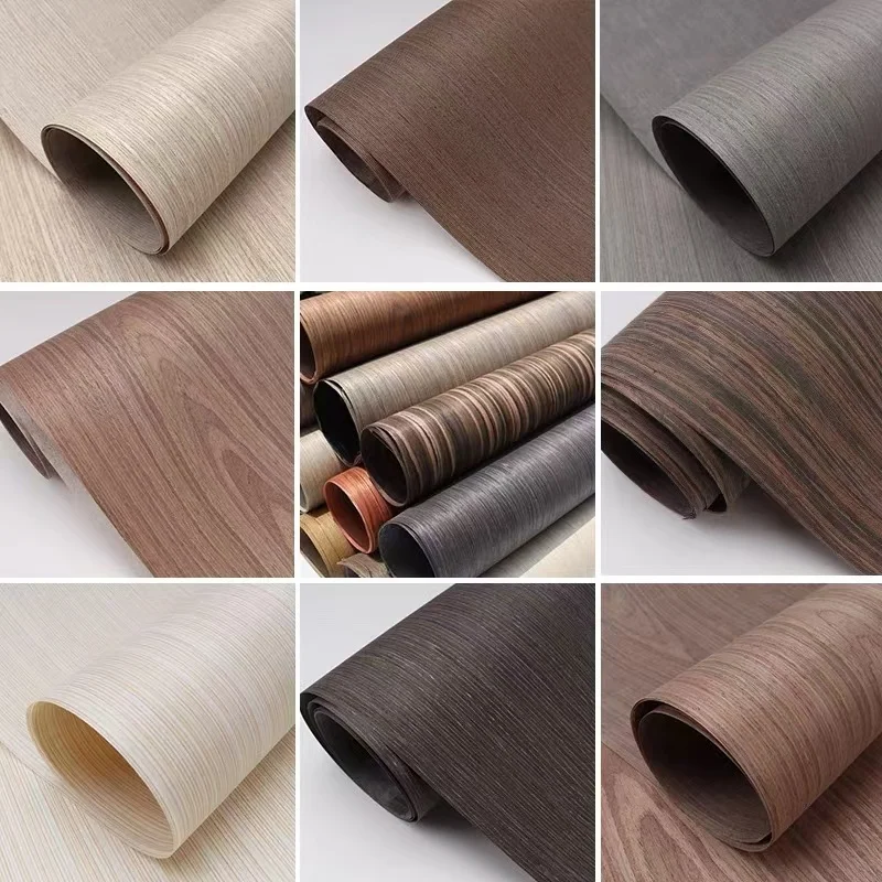 Multiple Desktop Wardrobes Music Wood Veneer Home Decoration Solid Wood Veneer Length 2.5 Meters Width 58 cm Thickness 0.2 mm