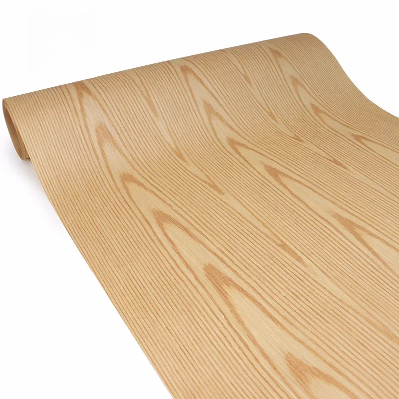 Multiple Desktop Wardrobes Music Wood Veneer Home Decoration Solid Wood Veneer Length 2.5 Meters Width 58 cm Thickness 0.2 mm