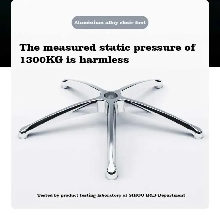 Ergonomic Chair, 3 Gas Lift Mesh Back, Office Chair, 3D Aluminum Armrest, Desk Chair, Modern Swivel Recline Office Furniture