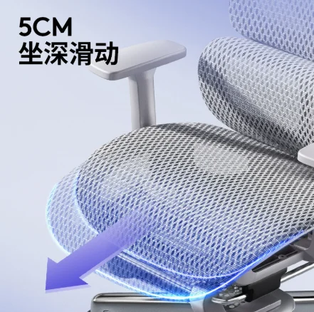 Ergonomic Chair, 3 Gas Lift Mesh Back, Office Chair, 3D Aluminum Armrest, Desk Chair, Modern Swivel Recline Office Furniture